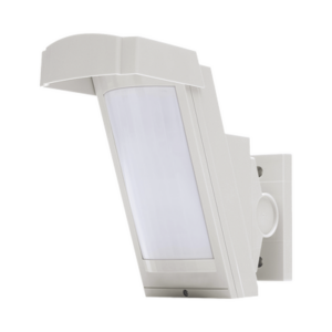 Detector de Movimiento con Anti-enmascaramiento / 100% Exterior / Cableado / Hasta 12 metros a 85° de cobertura/ Instalación a 3 metros / Compatible con cualquier panel de alarma