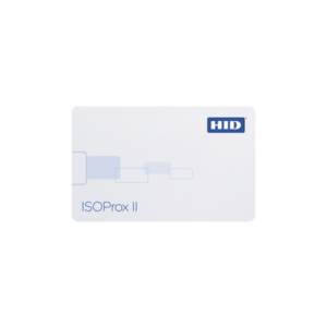 Tarjeta de Proximidad ISOProx II HID (Delgada) Perforada Verticalmente / Garantía de por Vida / 1586/ 1386