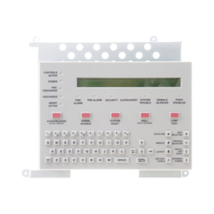 Teclado QWERTY con Pantalla de 80 Caracteres para Panel de Incendio NFS2-640-SP / Texto en Español