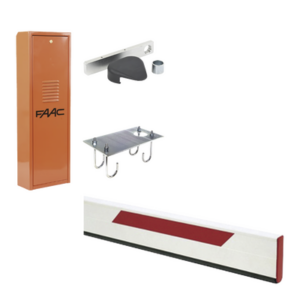 Kit Barrera Vehicular 620 RPD con Brazo Rectangular de 3.8 metros / Incluye Brazo, Resorte y Enganche