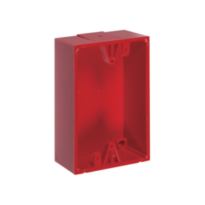 Caja de Montaje Color Rojo para Botones de Emergencia STI