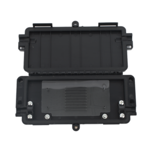 Cierre de Empalme Horizontal Hasta 8 Fusiones de Fibra Óptica, Interior/Exterior, IP65