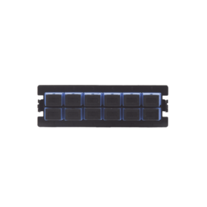 Placa acopladora para Distribuidor de Fibra Óptica LP-ODF-8024, incluye 12 acopladores SC Simplex Para fibra Monomodo (12 fibras)