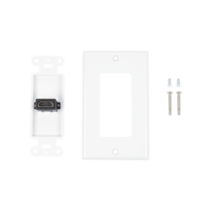 Placa de pared 1 puerto HDMI hembra a hembra
