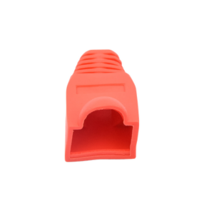 Capa Plástica para protección de Plug RJ45, Color Rojo
