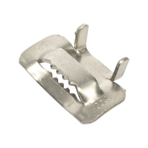 Hebilla para cinta bandit de Acero Inoxidable T, 5/8", 100 piezas