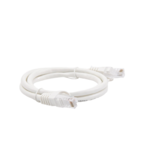Cable de parcheo UTP Cat6 - 1 m - blanco