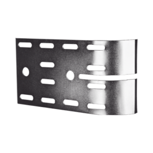 Bajada para cable ranurada 95 x 190 mm con acabado Electro Zinc