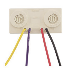 Mini Módulo Direccionable / Monitoreo de Contacto Seco / Cableado Clase B / No tiene LED de poleo / Compatible con Paneles Direccionables Fire-Lite