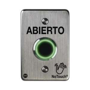 Interruptor IR NoTouch® de Acero Inoxidable, De un solo grupo, ABIERTO
