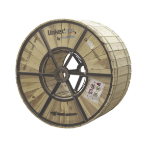 Carrete de 4 km de Fibra Óptica Aérea (ADSS) G.652D, Monomodo de 12 Hilos, Exterior, Span 200, Loose Tube