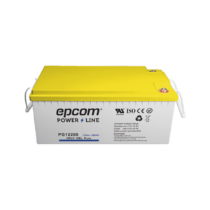 Batería de GEL PURO / 12 V @ 200 Ah / Ciclo profundo / Para uso en sistemas de energía ininterrumpida