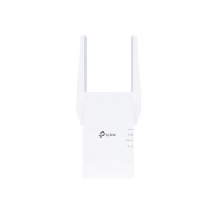 Repetidor / Extensor de Cobertura WiFi AX 1500 Mbps, doble banda 2.4 GHz y 5 GHz, con 1 puerto 10/100/1000 Mbps