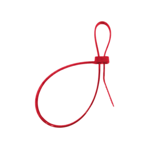 Amarre Universal RedGear de Doble Bucle para Sujetar Cable de Detección Lineal de Calor (LHD) / Útil para Montar sobre Tubería de Aspersor de 2 ½" a 3 ½" / Resistente al Fuego / Paquete con 100 piezas