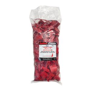 Abrazadera para Viga con Amarre Incorporado para Cable de Detección de Calor Lineal (LHD) / Tamaños de Viga: 1/8", 1/4", 5/16" y 3/8" / Resistente al Fuego / Paquete con 100 piezas