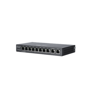 RG-EG210G-P Reyee PoE Administrable en la Nube, 10 Puertos Gigabit (8x PoE), Admite Configuración de 4x WAN, Soporta hasta 200 Clientes con Rendimiento asimétrico de 600 Mbps
