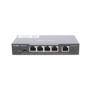 Switch PoE Inteligente Administrable en la Nube de 5 Puertos Gigabit, 4 PoE+, 54W.