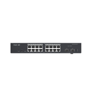 Switch PoE Gigabit Inteligente de 18 Puertos Gestionable en la Nube, 16 Puertos Gigabit PoE+, 2 SFP, Reconocimiento de cámaras IP, valor único para redes CCTV, Prevención automática de bucles para asegurar la continuidad del se