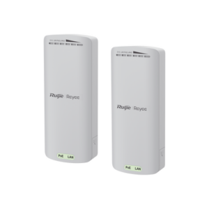 Kit completo Punto a Punto para distancias de hasta 500m, 2.4GHz, Ideal para Ascensor, Campus y Edificios, hasta 300Mbps