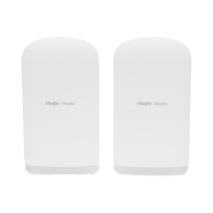 Kit completo Punto a Punto Pre-Configurado hasta 1 Km listos para enlazar, administrable en la Nube, Banda 5Ghz AC WAVE2 MU-MIMO 2X2, Puertos 10/100.