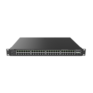 Switch PoE Administrable en la Nube de Capa 2 Gigabit de 52 puertos, 48 puertos Gigabit PoE+ y 4 SFP, 370W