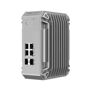 Switch de Verdadero Grado Industrial Especialmente Diseñado para Entornos Difíciles, Cuenta con 6 Puertos Gigabit, 4 de ellos Puertos PoE+ y 2 Puertos de Enlace Ascendente SFP