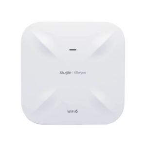 Punto de acceso Wi-Fi 6 para exterior 360°, IP 68, doble banda 1775 Mbps, puerto SFP ideal para fibra óptica, protección hasta 6 kV y protección contra erosión eólica, compatible con Reyee Mesh