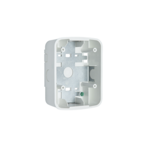Caja de Montaje en Pared para Bocina y Bocina con Lampara Estroboscopica, Color Blanco
