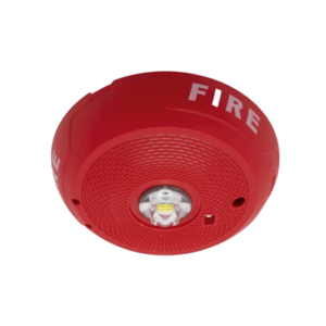 Lámpara LED Estroboscópica / 2 Hilos / Montaje en Techo / 15 Hasta 117 Candelas / Tamper Integrado / Texto en Inglés / Color Rojo