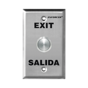 Placas para salir resistente al vandalismo - Caja singular