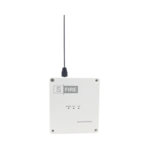 Transmisor inalámbrico / Entrada de 2 contactos secos NA / Distancia máxima de transmisión 2500 metros (Linea de vista)