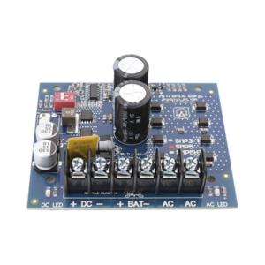 Fuente tipo tarjeta de 1 salida seleccionable de 6,12, 24 Vcd @ 4 A, con capacidad de respaldo, Requiere transformador de entrada.