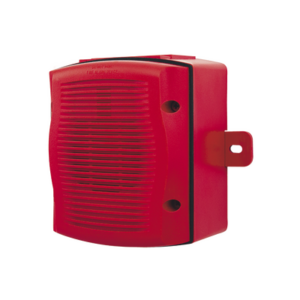 Bocina para Exterior, Montaje en Pared, Color Rojo