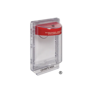 Stopper II® de Policarbonato Super Resistente / sin Sirena / Montaje a Ras / Español