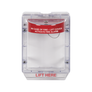 Protector para Estación de Jalón, con Espaciador, Texto en Ingles