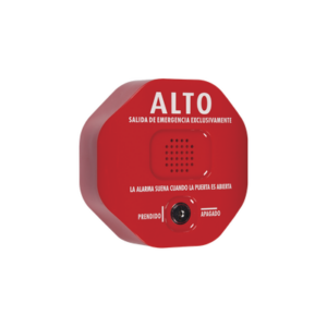 Anunciador Audible para Salida de Emergencia, Texto en Español