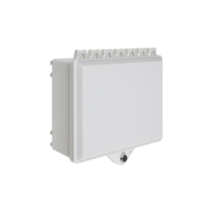 Gabinete de Policarbonato Blanco Súper Resistente, para Uso en Interior o Exterior, Cerradura con Llave