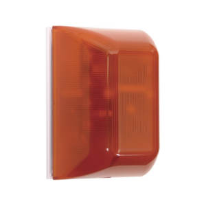 Sirena de Advertencia, 32 Opciones de Tono, Color Ambar, Audio-Visual, Soporta Batería 9V, TIMER INDEPENDIENTE