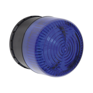 Alarma de Una Zona para Uso en Exterior, Notificación Audible y Visible, Color Azul