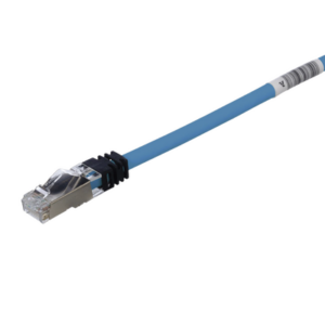 Patch Cord Cat6A, Blindado S/FTP, CM/LS0H, 2m, Color Azul