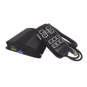 Sirena Vehicular de 100W de Potencia, Con Controlador Unimando Para Control de Tonos, 4 Luces Auxiliares y Microfono