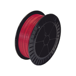 Bobina de 152 Metros de Cable Detector de Calor, Temperatura Fija 68 grados Celsius, Recubrimiento de Nylon Negro para Aplicaciones en Exterior, con Guía Acerada