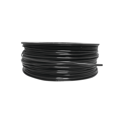 Carrete de Cable Detector de Calor Lineal (LHD) a 185°C / Convencional / 152 Metros / Recubrimiento de Nylon Negro y Guía Acerada / para Aplicaciones en Exterior