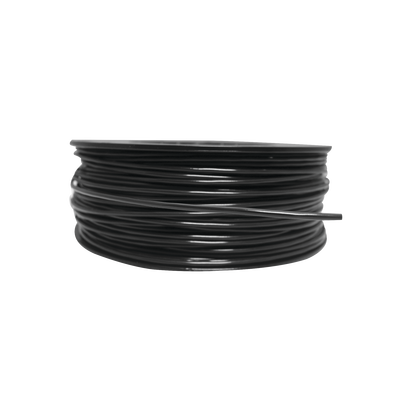Carrete de Cable Detector de Calor Lineal (LHD) a 235°C / Convencional / 152 Metros / Recubrimiento de Nylon Negro y Guía Acerada / para Aplicaciones en Exterior