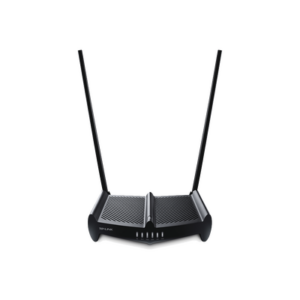 Router Inalámbrico de Alta Potencia, 2.4 GHz, 300 Mbps, 2 antenas externas omnidireccional 9 dBi, 4 Puertos LAN 10/100 Mbps, 1 Puerto WAN 10/100 Mbps, control de ancho de banda