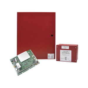 Panel Hibrido de Incendio e Intrusión, Hasta 128 Zonas Cableadas o Inalámbricas, 120 Zonas V-plex, 8 Particiones, Compatible con AlarmNet y Total Connect