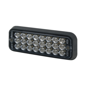 LUZ DE MONTAJE EN SUPERFICIE CON BISEL DE CAUCHO - ROJO