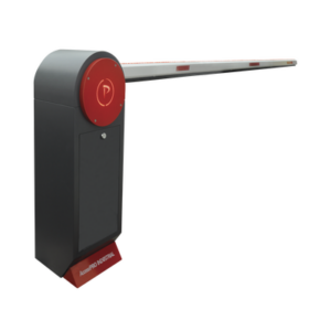 Barrera Vehicular / Brazo de 5.5 m / Incluye Brazo Iluminado / Diseño Elegante / Serie INDUSTRIAL