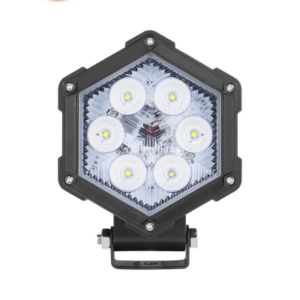 Luz de Trabajo Ultra brillante, 6 Led, 2200 Lumenes, 30 watts, 12-24 Vcd