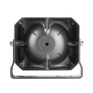 Bocina Compacta de uso rudo, 100 Watts de Potencia, Ideal para vehículos de encubierto, 8 Ohms de Impedancia